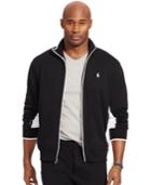 Polo Ralph Lauren Men's Big And Tall Full-zip Interlock Track Jacket