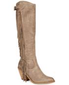 Carlos By Carlos Santana Lever Fringe Boots Women's Shoes