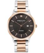 Kenneth Cole New York Men's Two-tone Stainless Steel Bracelet Watch 41mm