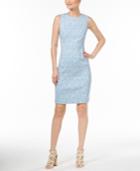 Calvin Klein Zigzag Jacquard Sheath Dress