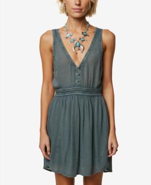 O'neill Juniors' Woodland Acid-wash Gauzy Dress