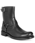 Unlisted By Kenneth Cole Men's Slightly Off Plain-toe Moto Boots Men's Shoes