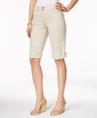 Charter Club Roll-tab Cuffed Bermuda Shorts, Only At Macy's