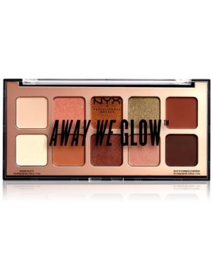 Nyx Professional Makeup Away We Glow Shadow Palette
