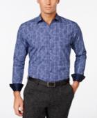 Tasso Elba Men's Paisley Contrast Cuff Shirt, Only At Macy's