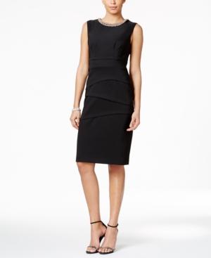 Connected Embellished Midi Dress