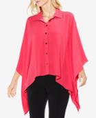 Vince Camuto Collared Poncho Shirt