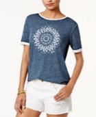 Roxy Juniors' Mandala Graphic T-shirt