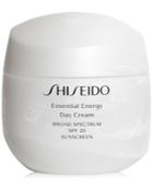 Shiseido Essential Energy Day Cream Spf 20, 1.7-oz.