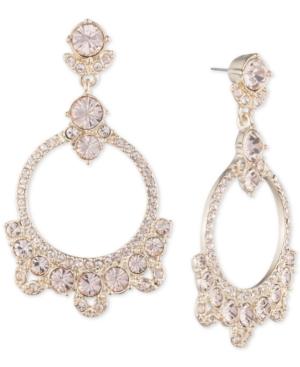 Givenchy Crystal Orbital Drop Earrings
