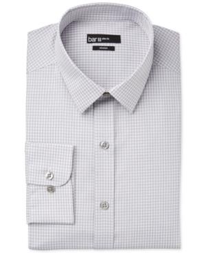 Bar Iii Slim-fit Soft Tan Window Check Dress Shirt, Only At Macy's