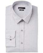 Bar Iii Slim-fit Soft Tan Window Check Dress Shirt, Only At Macy's
