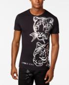 Versace Men's Tiger-print T-shirt