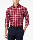 Tasso Elba Men's Classic Fit Plaid Shirt, Only At Macy's