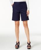 Tommy Hilfiger Mid-rise Polka-dot-print Shorts