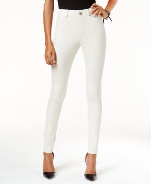 Inc International Concepts Textured Faux-suede Leggings, Only At Macy's