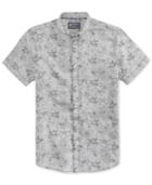 American Rag Men's Floral Overlap Cotton Shirt, Only At Macy's