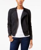 Calvin Klein Jeans Coated Moto Jacket