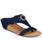 Impo Guevera Slip-on Thong Wedge Sandals Women's Shoes