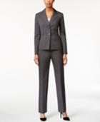 Le Suit Two-button Melange Pantsuit