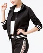 The Edit By Seventeen Juniors' Lace-up Track Jacket, Created For Macy's