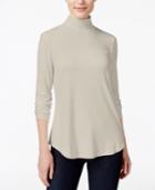 Jm Collection Petite Turtleneck Top, Only At Macy's