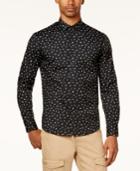 Sean John Men's Partial-letters Print Shirt