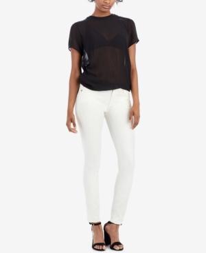 True Religion Halle Embroidered Skinny Jeans