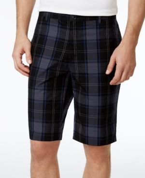 Calvin Klein Men's 10.5 Regular-fit Plaid Shorts