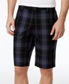 Calvin Klein Men's 10.5 Regular-fit Plaid Shorts