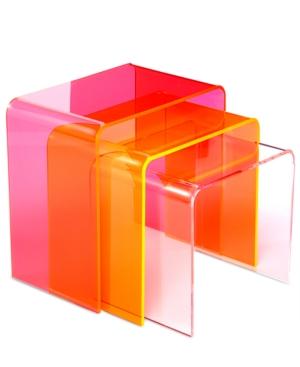 Inc International Concepts Iris Gifts For Inc Acrylic Nested Table Set, Only At Macy's
