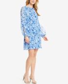 American Living Floral-print Chiffon Dress