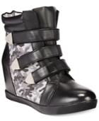 Dolce By Mojo Moxy Graffiti Wedge Sneakers Women's Shoes