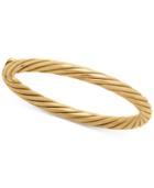 Spiral Twist Ring In 14k Gold