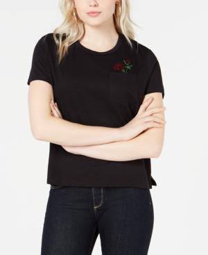 Carbon Copy Embroidered Crew-neck T-shirt