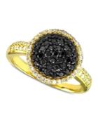 Caviar By Effy Black And White Diamond Dome Ring (5/8 Ct. T.w.) In 14k Gold