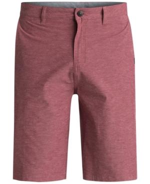 Quiksilver Men's Union Amphibian Heathered Water-repellent 21 Shorts