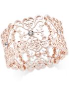 Inc International Concepts Crystal Filigree Stretch Bracelet, Created For Macy's
