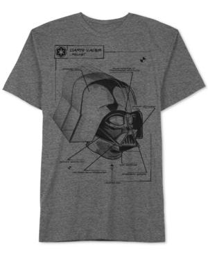 Men's Star Wars Darth Vader Blueprint T-shirt By Jem