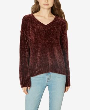Sanctuary Chenille V-neck Pullover Sweater, Created For Macy's