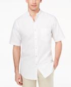 Club Room Men's Banded Collar Shirt, Created For Macy's