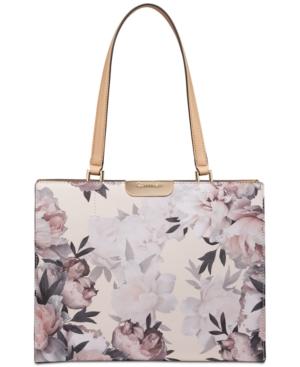 Calvin Klein Lola Medium Leather Tote