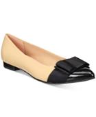 French Sole Fs/ny Onstage Embellished Pointed-toe Flats Women's Shoes