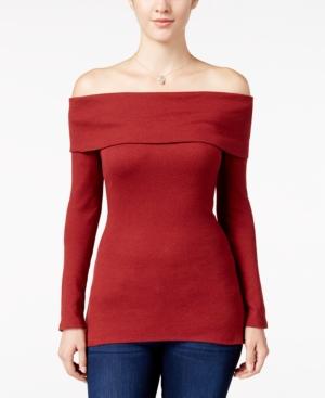 Hippie Rose Juniors' Off-the-shoulder Top