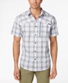 Columbia Men's Battle Ridge Plaid Performance Sun Protection Shirt