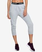 Under Armour Favorite Tapered Cropped Relaxed Sweatpants