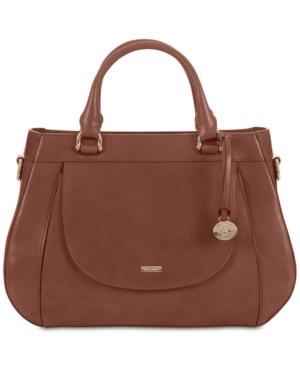 Brahmin Raelynn Honey Leather Satchel