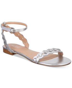 Aldo Amelie Studded Flat Sandals Women's Shoes