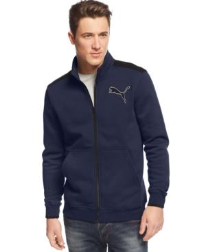 Puma Men's Fleece Full-zip Track Jacket