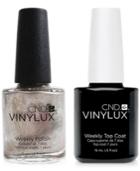 Creative Nail Design Vinylux Safety Pin Nail Polish & Top Coat (two Items), 0.5-oz, From Purebeauty Salon & Spa